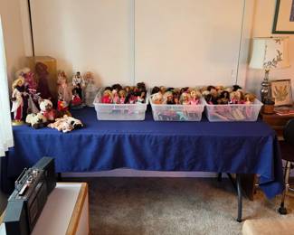 Vintage Barbie dolls