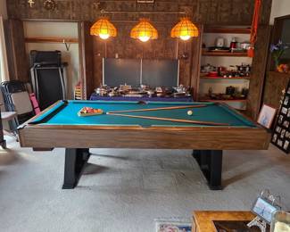1973 Brunswick Ambassador pool table
