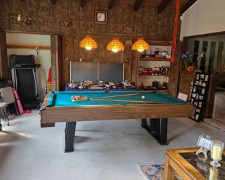 1973 Brunswick Ambassador pool table
