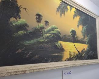 51 in x 26 in the frame