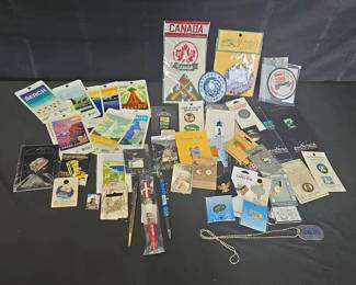 SH609Collection Of Lapel Pins and Miscellaneous Throughout America