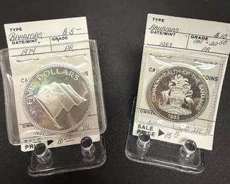 SH701Bahamas Coins 