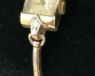 SH696VVintage Girard Perregaux Watch With Diamonds