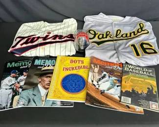 SH693Two Stitched MLB Jerseys And More