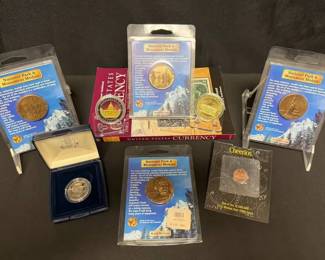 SH627National Park And Monument Medals And Coins 