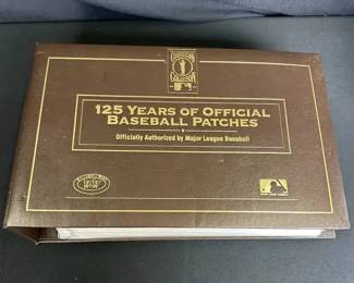 SH697Unique Baseball collector patch book