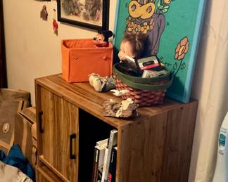 Storage cabinets, cow,picture