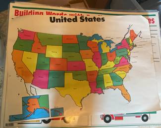 School map for classroom