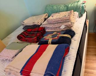 Selection of Wool blankets