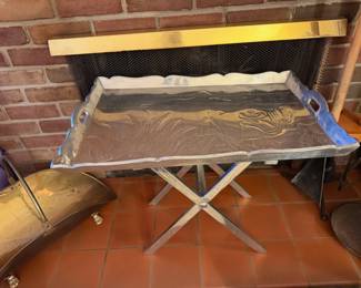 Mexican tray on stand