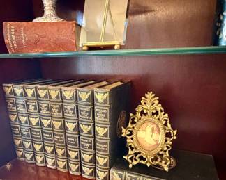 Antique bronze frames