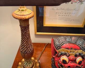 Beautiful Borghese lamp 1960s