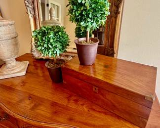 Circa 1800 walnut box