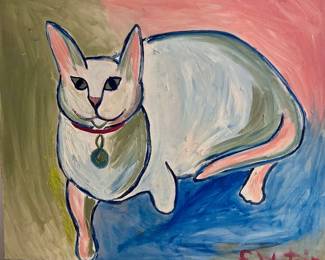 EDELSTEIN’S cat 20x24