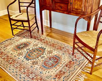 Antique Turkish rug with appraisal