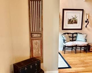 Antique Asian door panels
