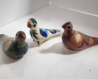 HAND PAINTED MEXICAN BIRDS