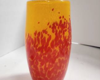 SIGNED BLOWN GLASS