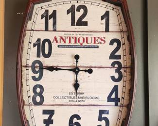 CLOCK LARGE WALL MOUNT