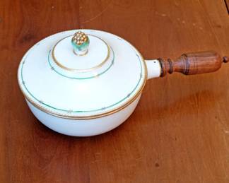 Sèvres dish with rosewood handle.