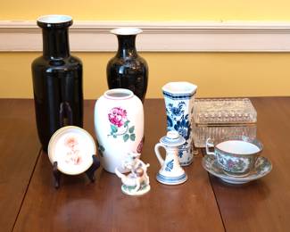 Chinese porcelain, Tiffany...