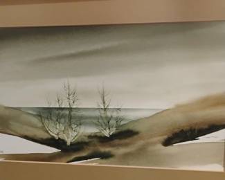 Water Color Landscape by Larsen