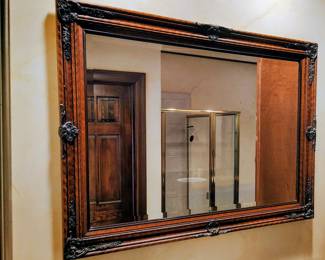 Wood Carved Mirrors X3