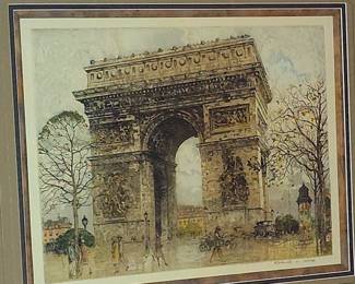 Arc de Triomphe, Print