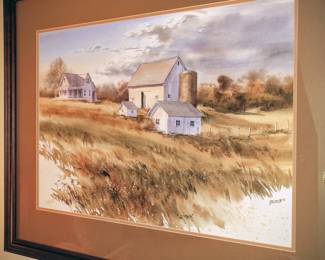 Original Water Color by Borden 