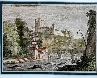 English City Etching