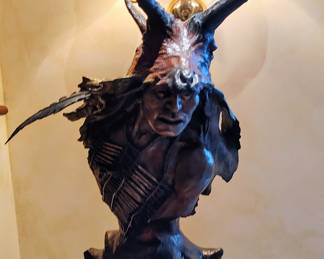 1993 Ken Payne bronze-"Runs on the Wind" 16/30 measures 20"x24"x10"