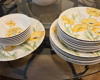 Vintage Noritake Craftone Buttercup Pattern