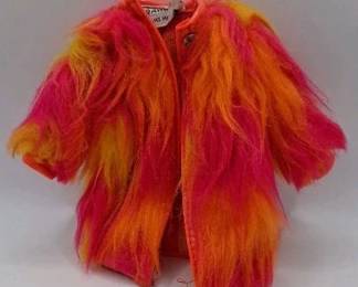 1965 Mattel FRANCIE fir coat