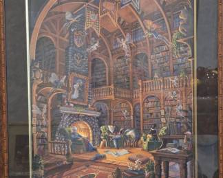 "Fireside Fairytales" by Randal Spangler 1992
