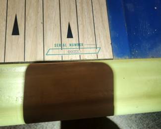 SERIAL NUMBER DISPLAYED 00233