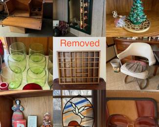 We are sorry to say these items were removed by the client and will not be featured at this weekend's estate sale. We apologize for any inconvenience this causes for our shoppers! Sometimes these things happen!