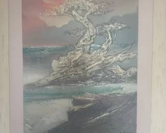 MICHAEL NISPERO SCULPTURE ON CANVAS