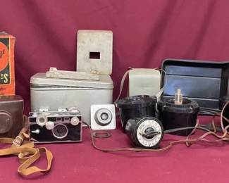 004 Antique Film Developing System Cameras