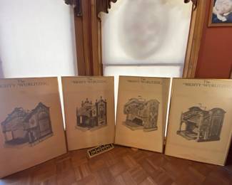 Four Mighty Wurlitzer Framed Prints