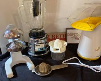 Juicing, Blending And Popping