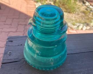 Green Glass Insulators