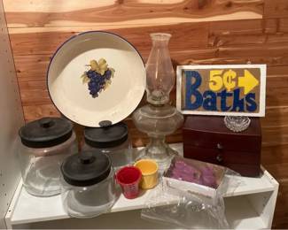 Kerosene Lamp And More Decor