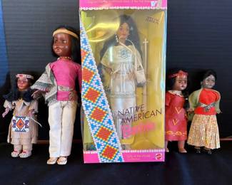 Native American Barbie And More