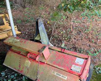 Brush hog tiller