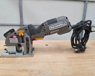 34 RockwellVersaCutMiniCircularSawWithLaserCutGuide