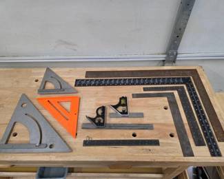 92 SpeedSquaresCarpentersSquaresCombinationSquares