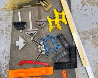 7 ClampsSquaresMiterGaugesTSquaresPlus