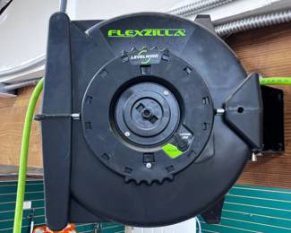 9 FlexzillaLevelwindRetractableAirHoseReel