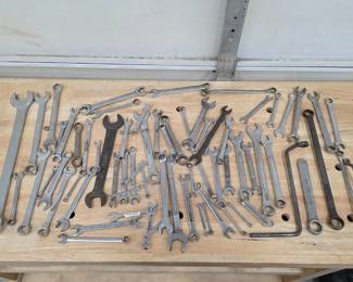 58 75AssortedSAECombinationWrenches