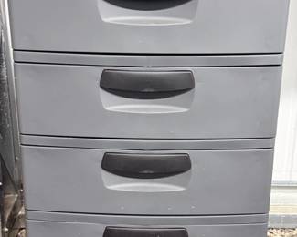 79 4DrawerGrayStorageDresser